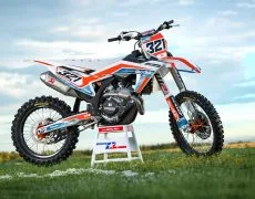 DECALLAB Custom Dirt Bike Graphics Customer Build - Motocross Decal Kit
