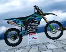 DECALLAB Custom Dirt Bike Graphics Customer Build - Motocross Decal Kit