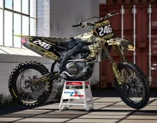 DECALLAB Custom Dirt Bike Graphics Customer Build - Motocross Decal Kit