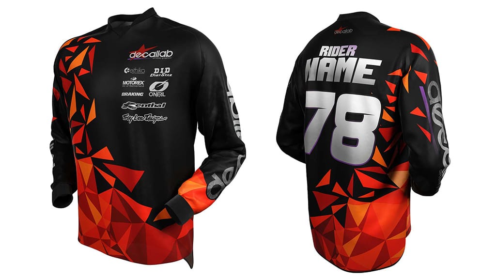 BROKEN BLACK Clothing, MX Jerseys - Decallab