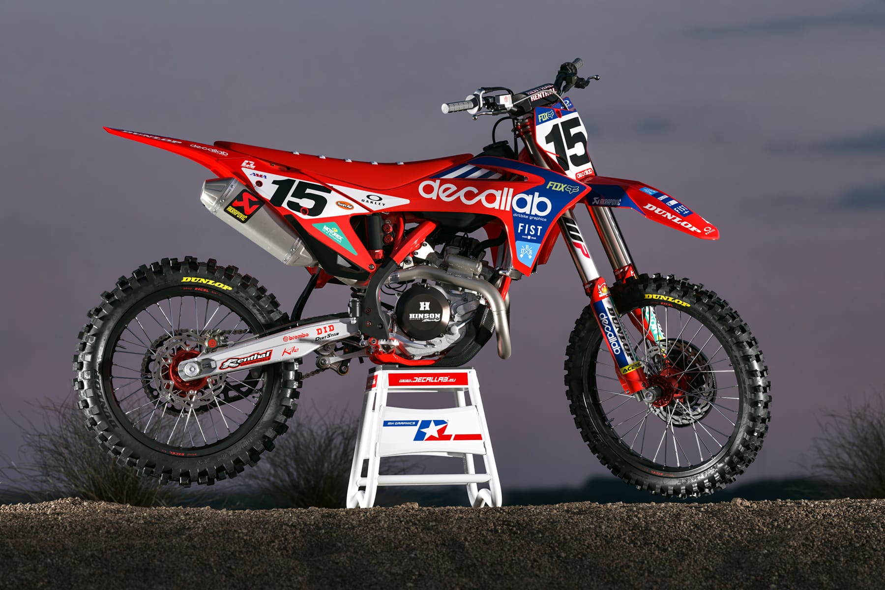 TROY RED GASGAS, Graphics - Decallab