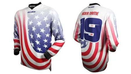 USA Motocross Decals Graphics Kit