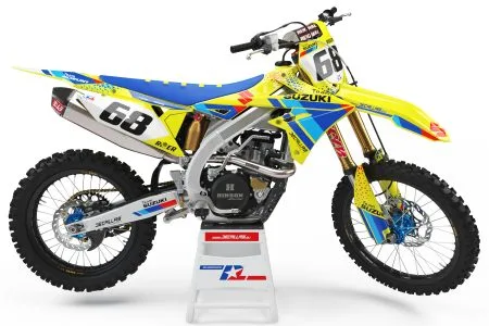 SUZTM YELLOW Custom Graphics Kit Decallab