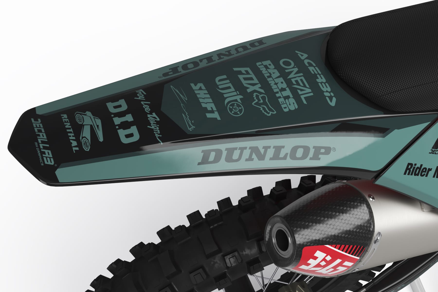 PKZ FOREST GREEN GASGAS, Graphics - Decallab