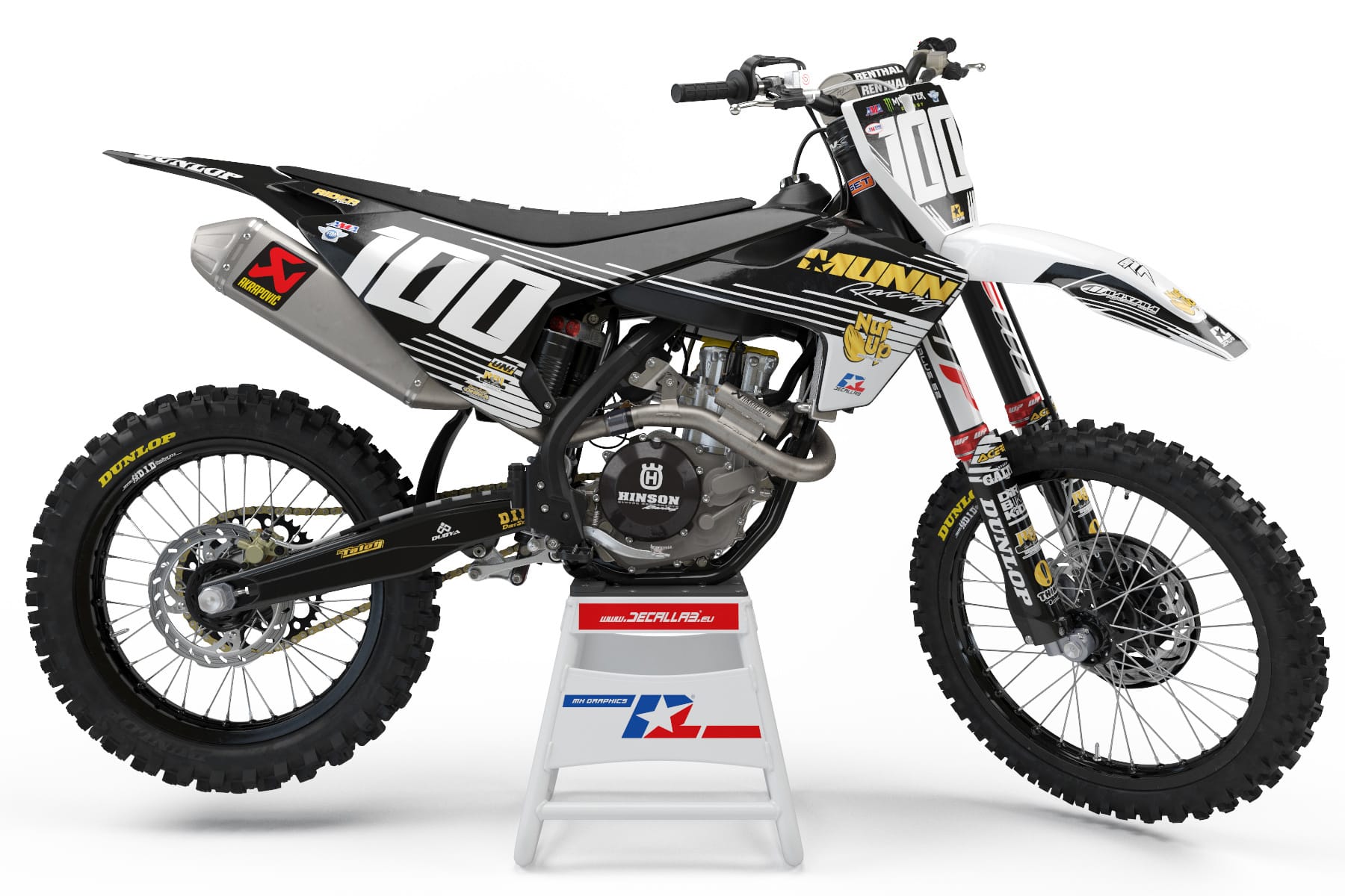 husqvarna dirt bike graphic