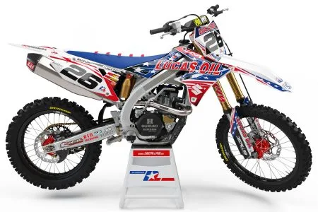 USA LUCASOIL Custom Graphics Kit Decallab