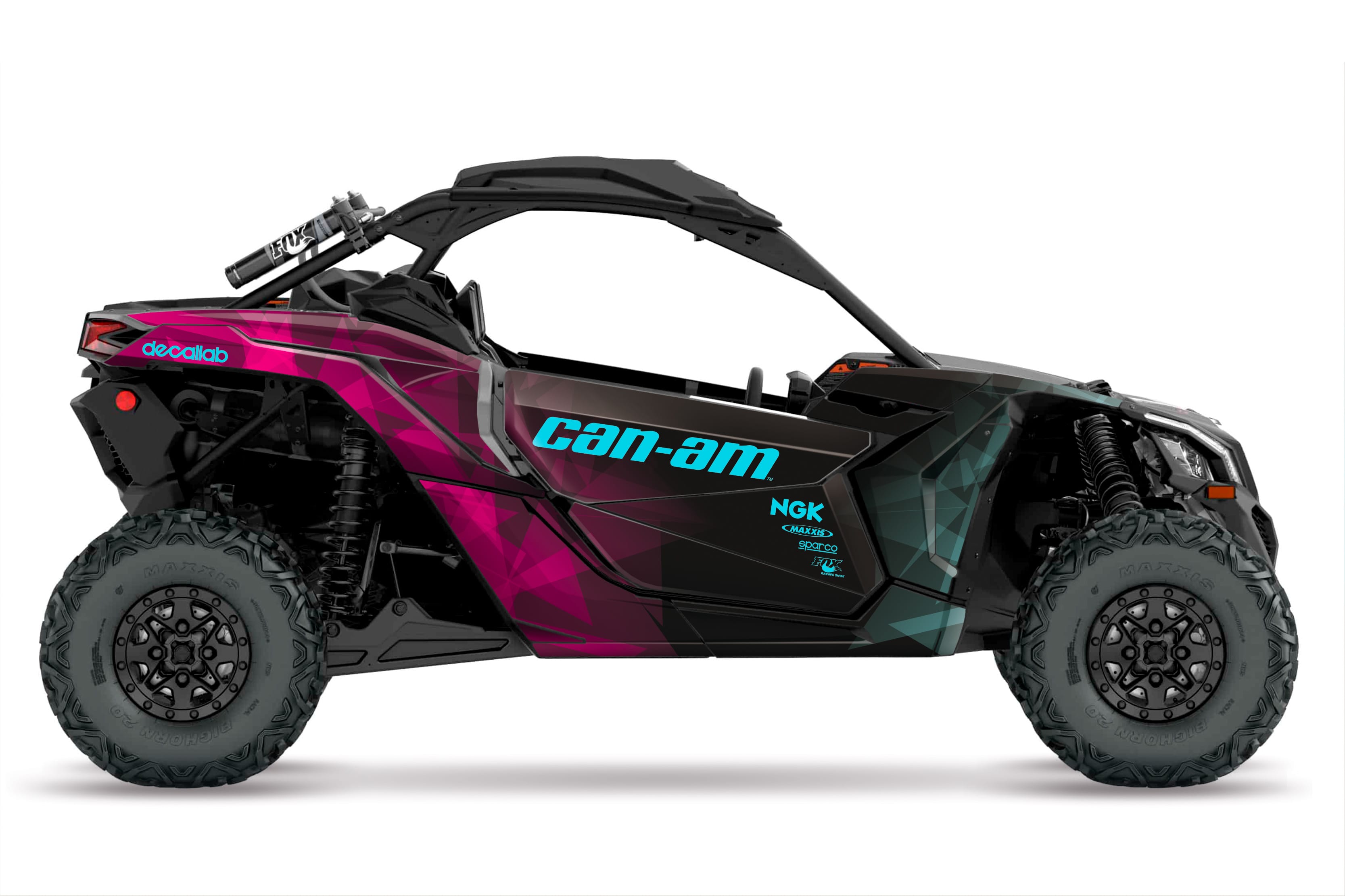 FLAKES PINK CAN AM, Graphics, UTV - Decallab