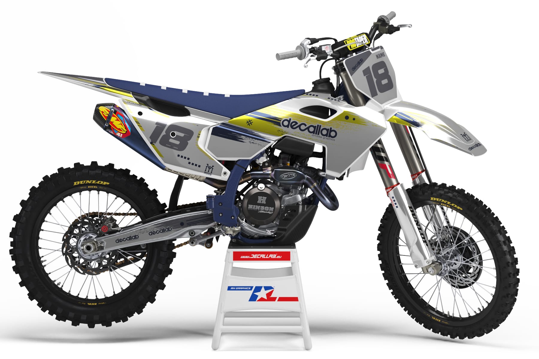 IKP CHROME Graphics, HUSQVARNA - Decallab IKP CHROME Graphics, HUSQVARNA - Decallab