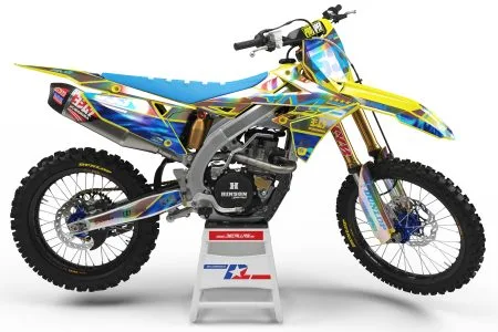 AQUA HOLOGRAPHIC Custom Graphics Kit Decallab