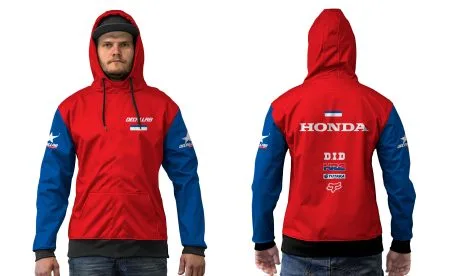 HONDA RED Custom Graphics Kit Decallab