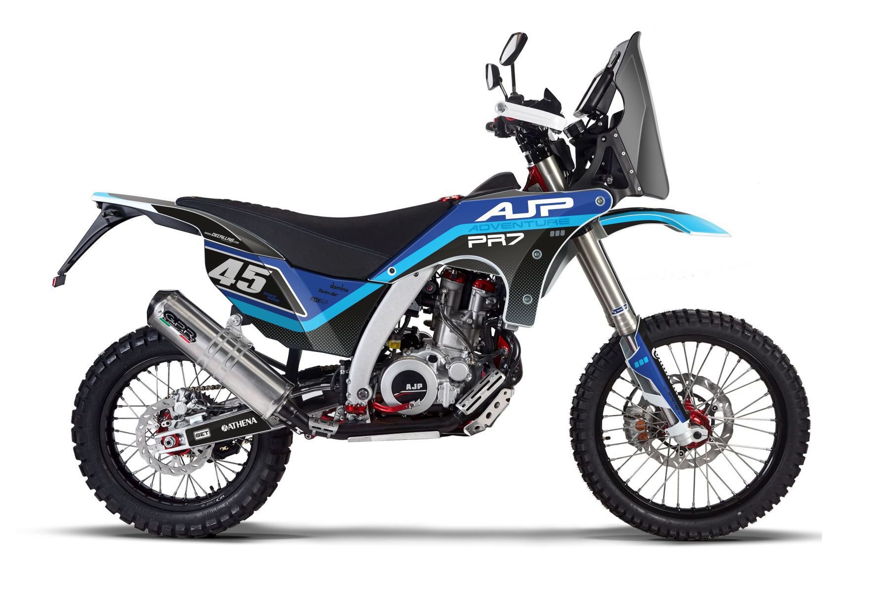 Adventure Bike Graphics for AJP PR7 - Decallab