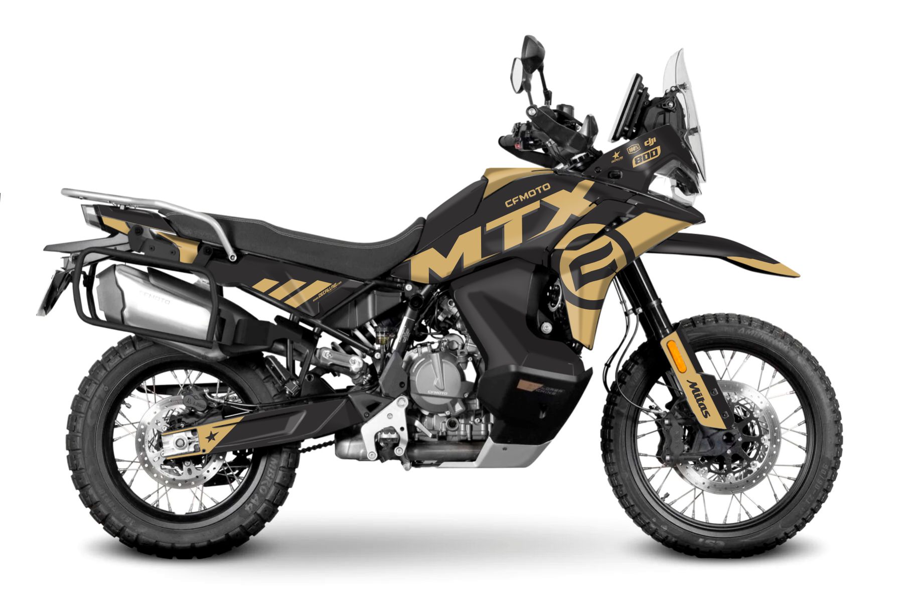 Moto Rizz MTX 800 Graphics Kit - Rizz | DecalLab Adv Decals
