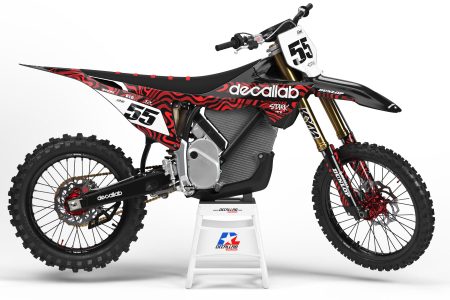 Stark VARG Flow motocross graphics kit black red