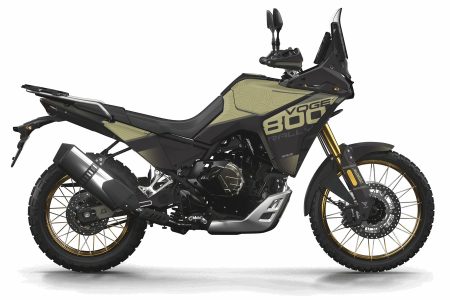 Voge 800 graphics kit in olive black color.