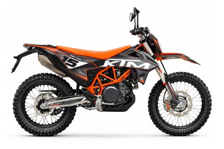 KTM 690 Essence graphics kit in grey and black for Enduro